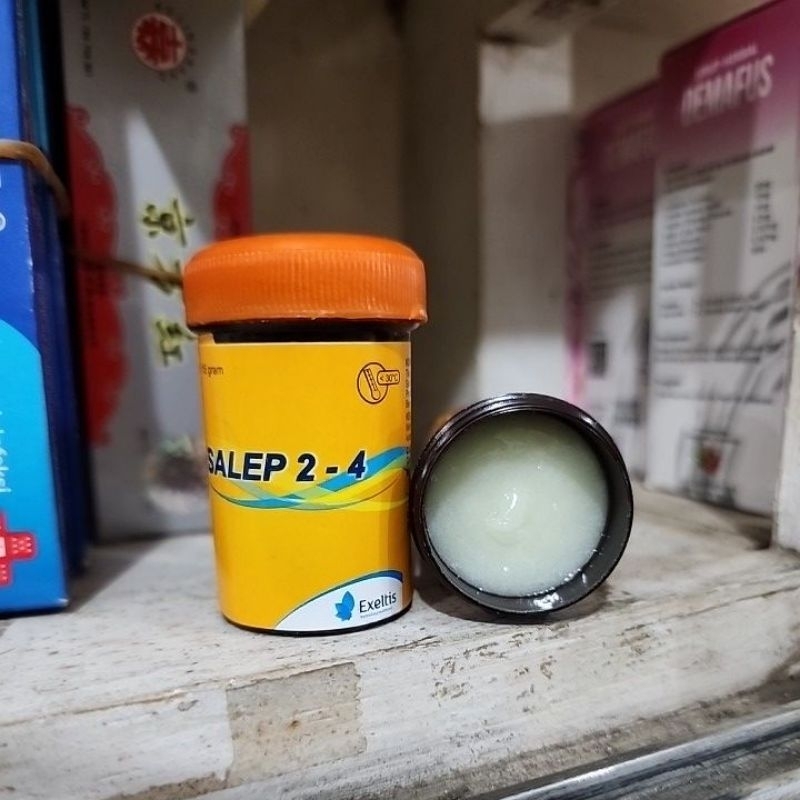 salep 2-4 ( 1 botol @ 15 gram ) afi farma / nufarindo exeltis salep gatal