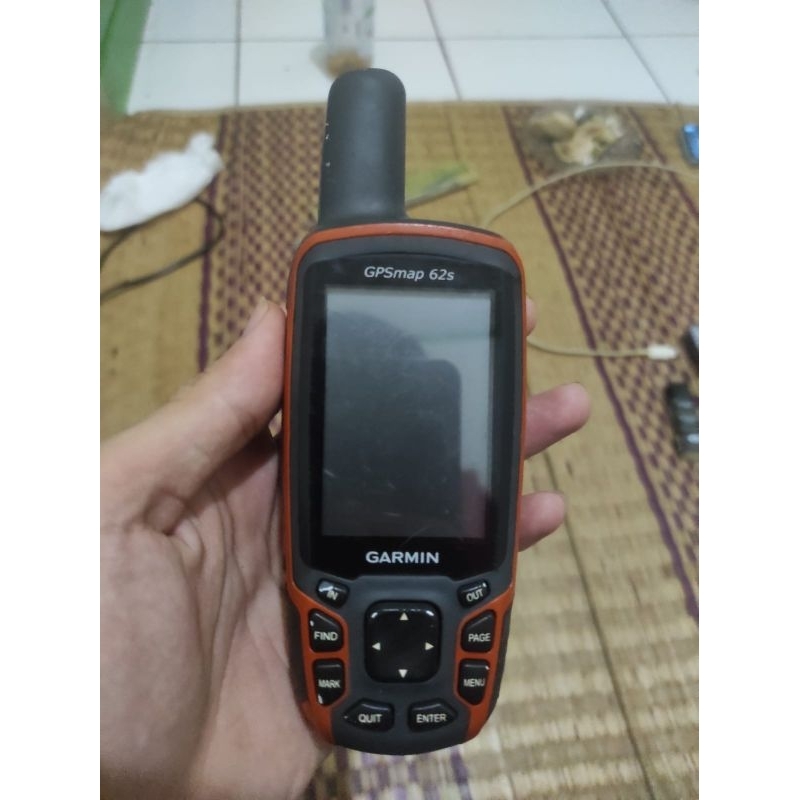 GPS Garmin 62s bekas minus