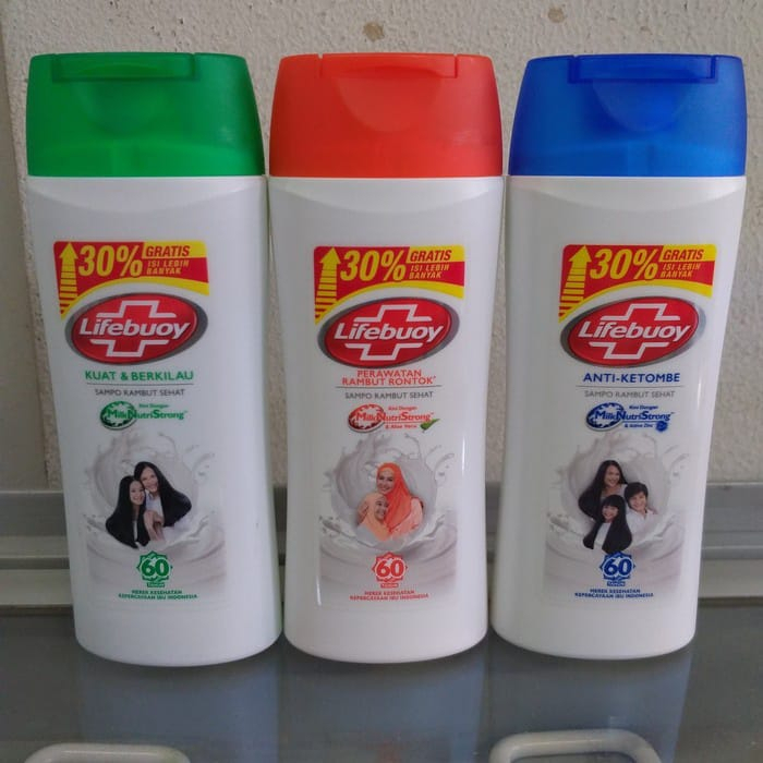 LIFEBUOY SHAMPO / Shampoo lifebuoy Sachet 1 renceng isi 12 pcs Kosmetik Arjuna Unilever