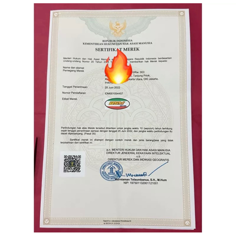 LUMINOS LED LAMPU LED KIPAS LUMINOS 3 SISI M02D 30W WHITE ORIGINAL LUMINOS