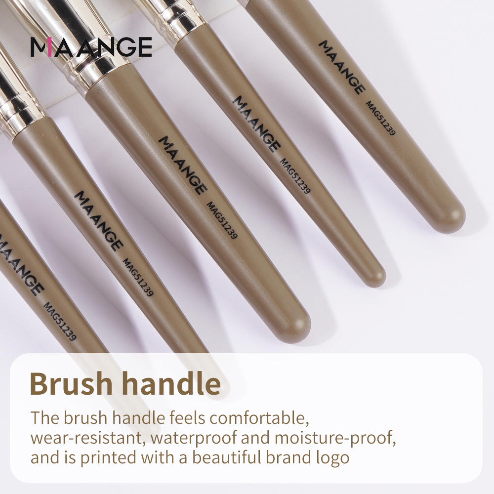 MAANGE 18Pcs/Set Kuas Make Up Premium Bulu Lembut Kuas Rias Lengkap Alat Kecantikan Profesional 51239