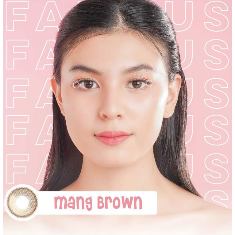 Famous With Biomoist Mang Brown Bulanan Softlens Warna