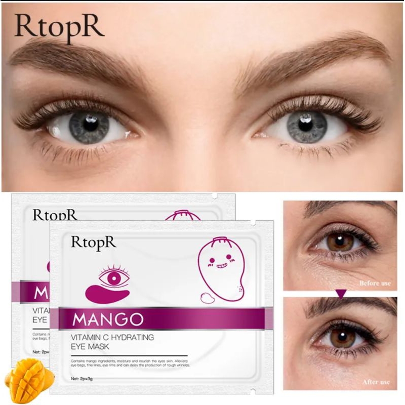 RtopR OLIVE/MANGO VIT C HYDRATING, FIRMING EYE MASK