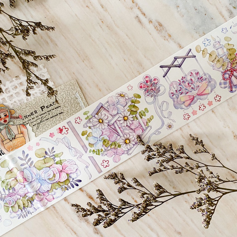 

[Sample] JUST Colorful Beginning Washi Tape