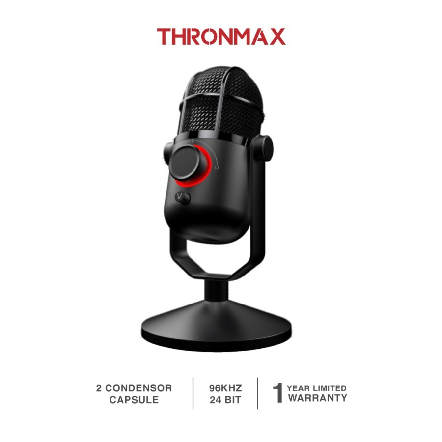 Thronmax Mdrill Dome Plus M3P USB Condenser Gaming Microphone