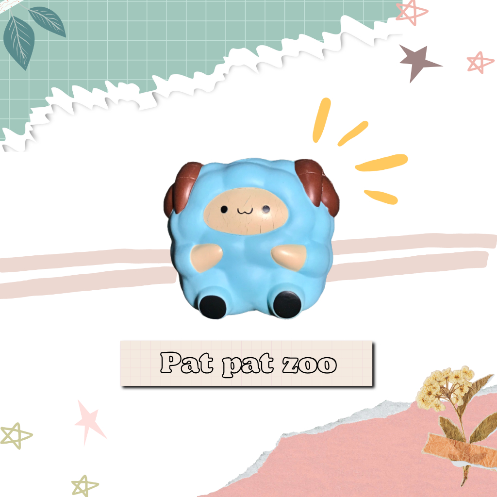 Squishy secondhand licensed (Pat Pat Zoo Sheep)