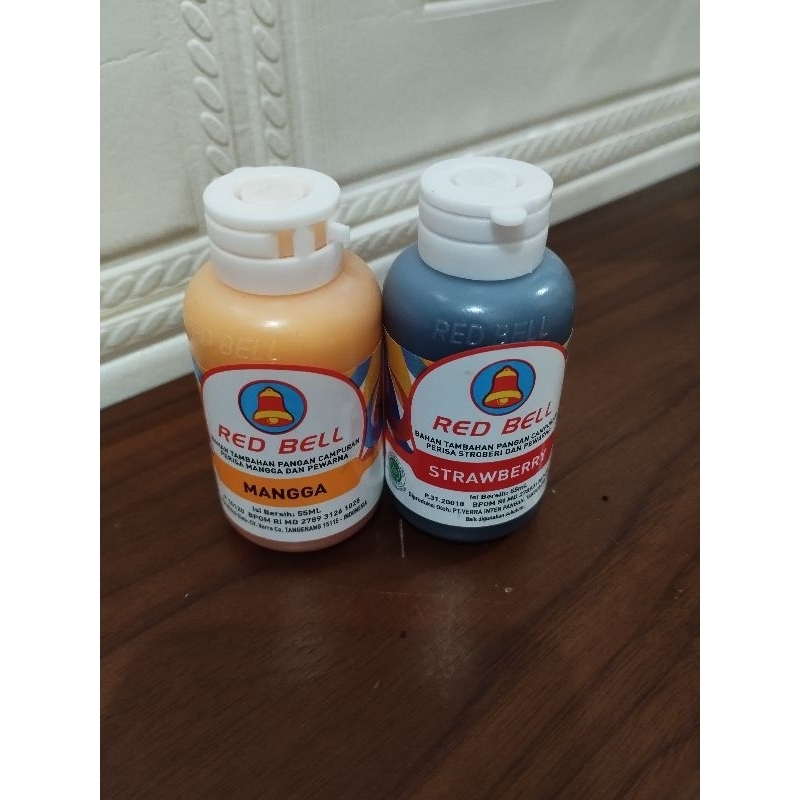 

RED BELL PERISA DAN PEWARNA MAKANAN 55ML