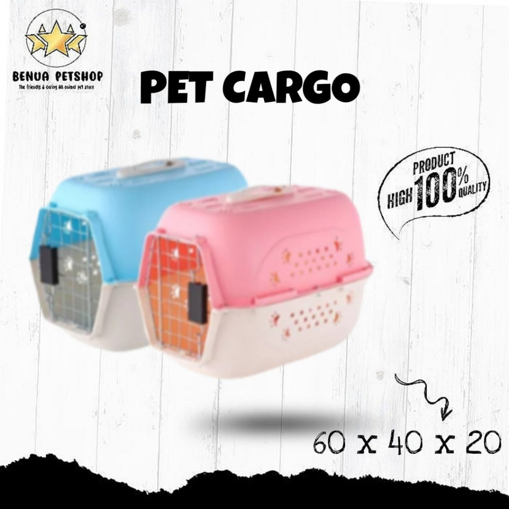 Pet Carrier / Pet Cargo Kucing Anjing dan hewan peliharaan