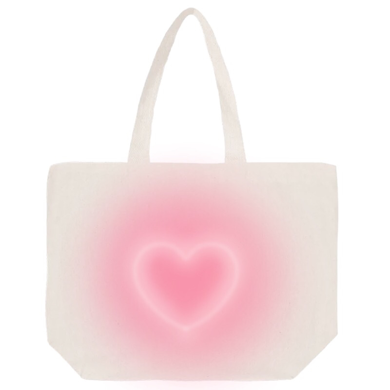 Aesthetic Pinterest Girl Love Landscape Wide Tote Bag