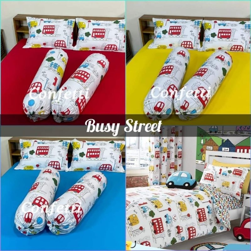 Set Sprei Kaos Confetti