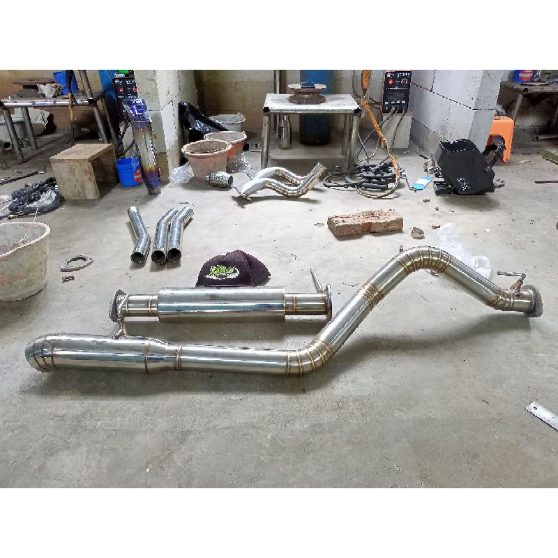 knalpot bolton pajero sport/allnew pajero