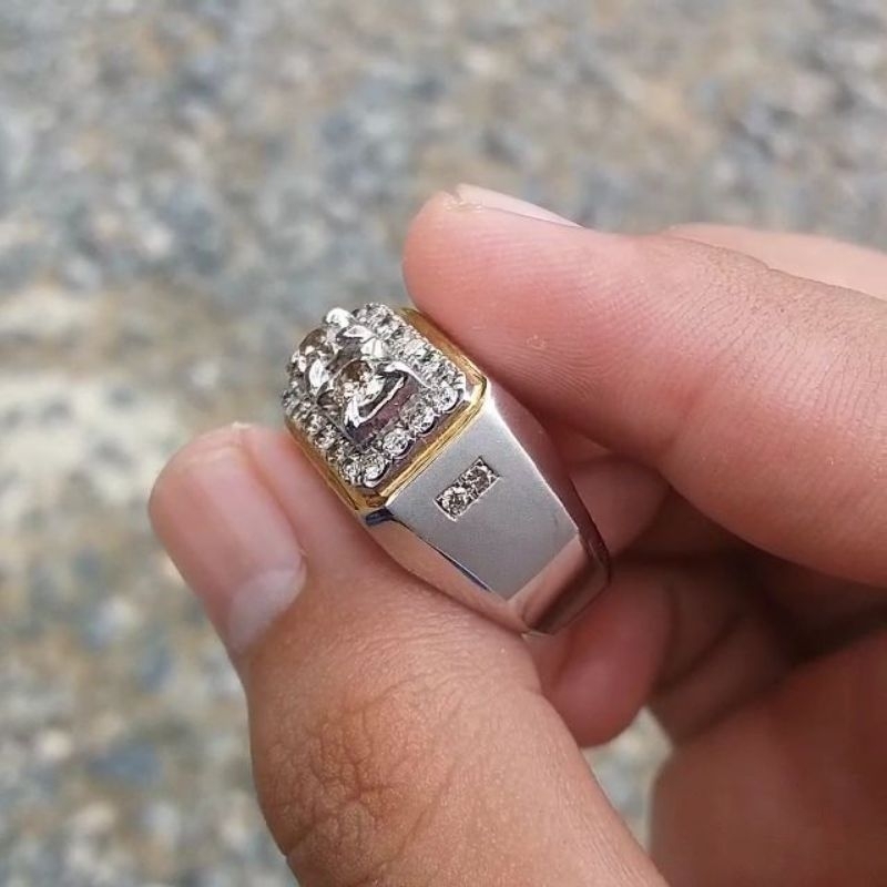 cincin laki berlian erofa