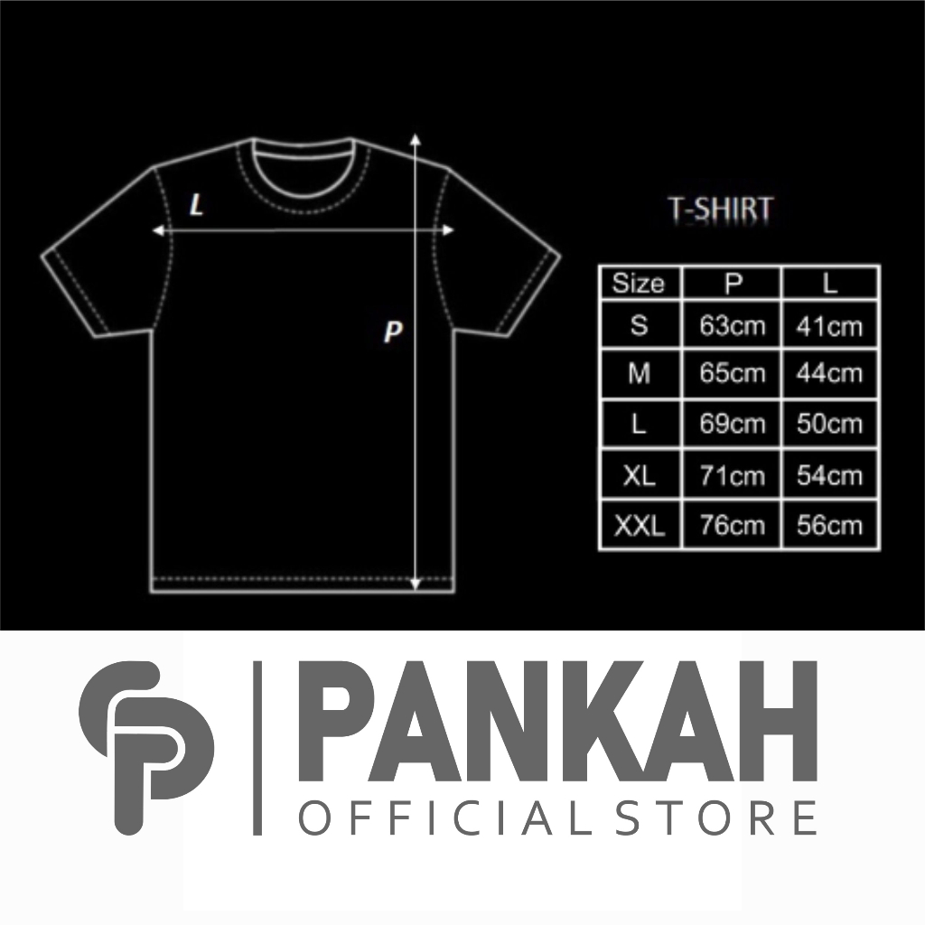 T Shirt Pria Bacanika / Kaos Distro Reguler Fit Premium