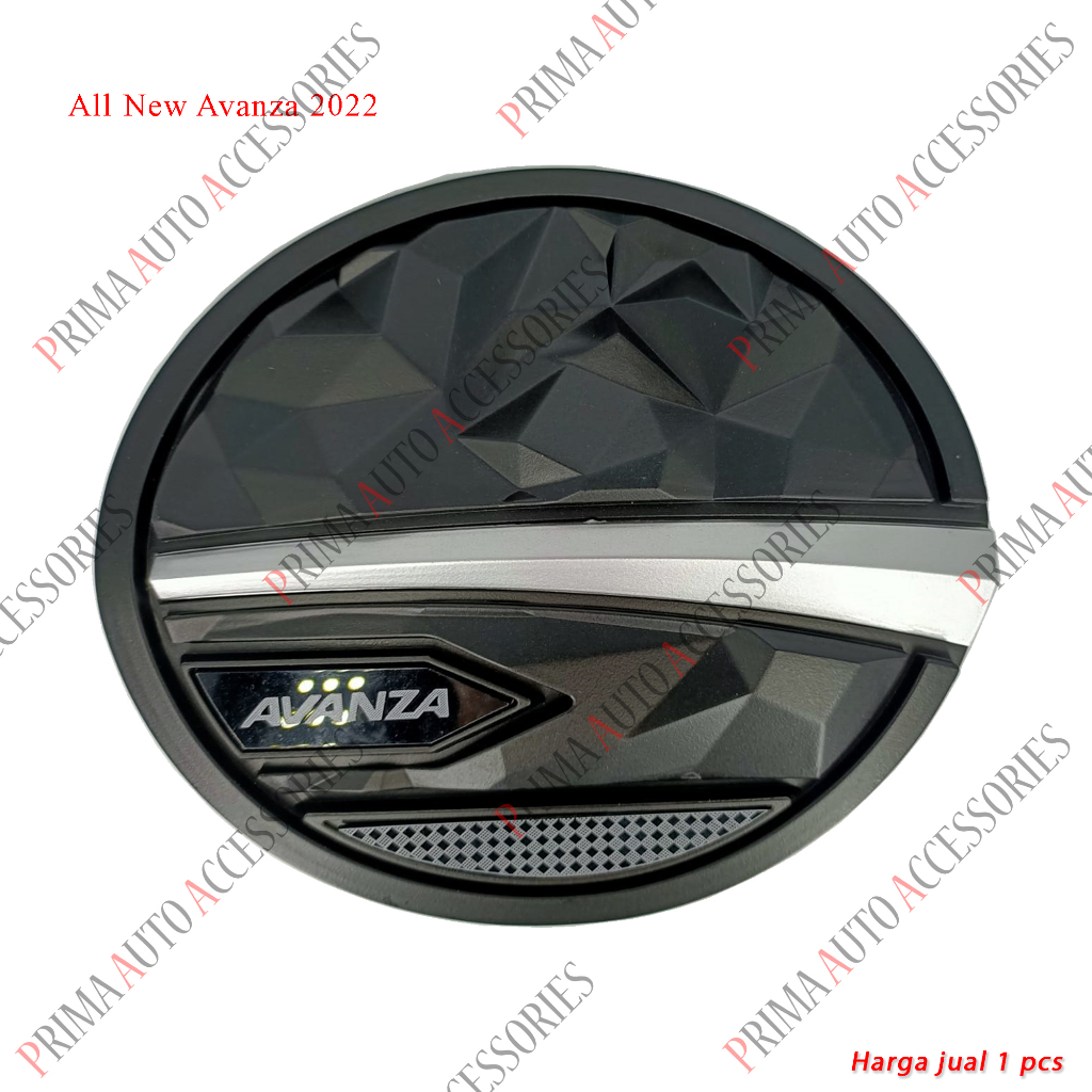 Tank Cover All New Avanza 2022 Tutup Tangki Bensin Diamond Hitam