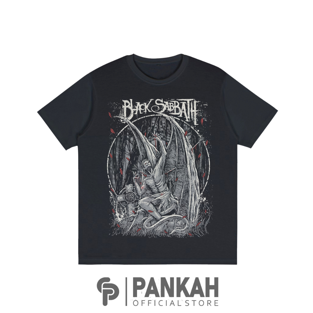 T Shirt Pria Black Sabbath / Kaos Distro Pria Reguler Fit Premium