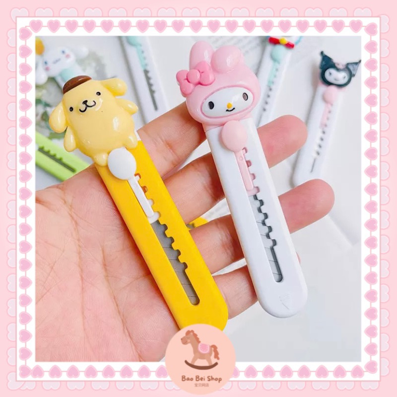 

[BBS21] Cute Mini Paper Cutter Character Pisau Pemotong Kertas Mini Karakter Lucu Alat Tulis Anak Sekolah Praktis Portable