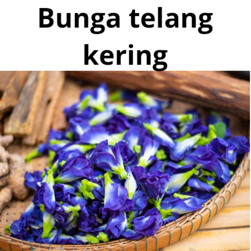 

teh bunga telang kering