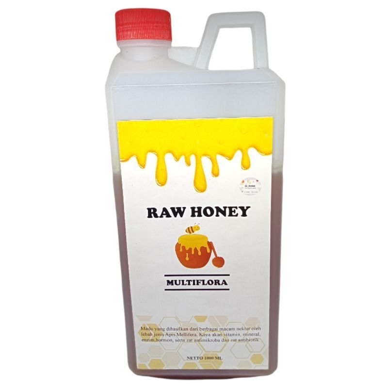 

Madu Asli Multiflora 1Kg - Madu murni 100℅ tanpa campuran