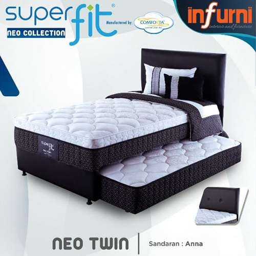 SPRINGBED KASUR COMFORTA SUPERFIT NEO TWIN 2IN1