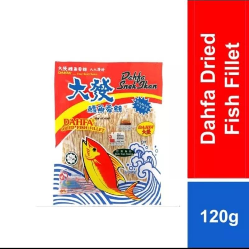 

Dahfa Snack Ikan 120gr | Dahfa Dried Fish Fillet 120gr | Juhu | Dahfa