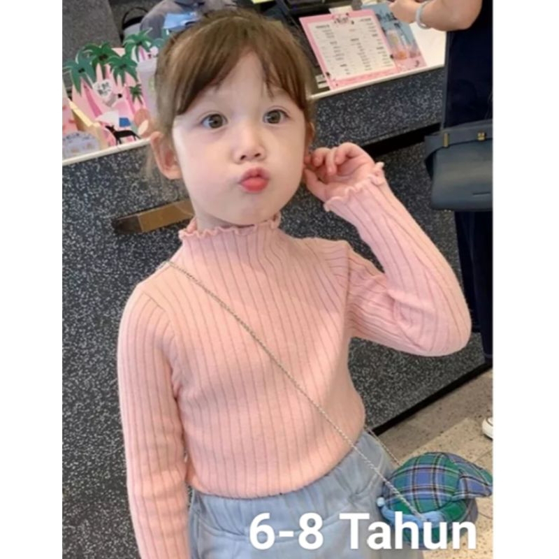 6 7 8 Tahun Baju Anak Gaya Korea