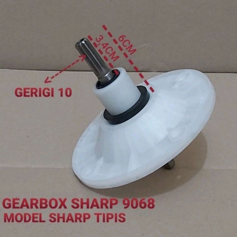 Gearbox Sharp Girbox Mesin Cuci SHARP Mesin Cuci 2 Tabung Gear Box Sharp