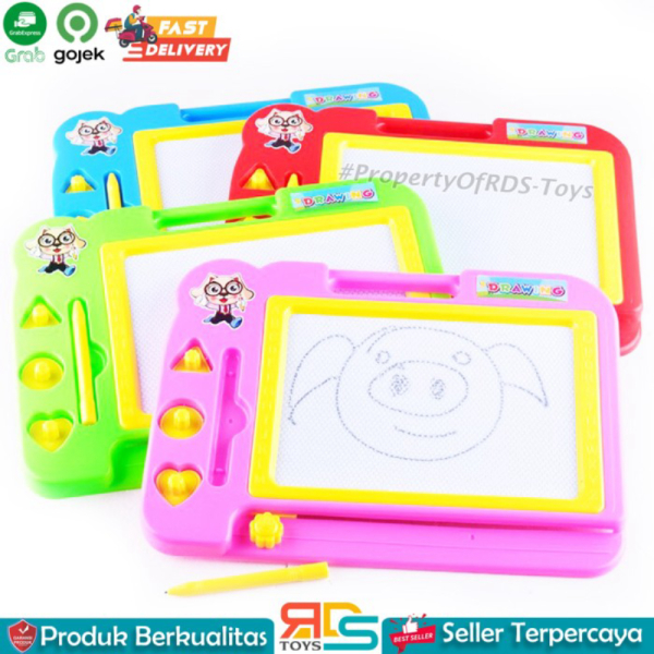 

Promo Mainan Papan Tulis Magnet Anak / Papan Tulis Hapus Drawing Board Murah Diskon