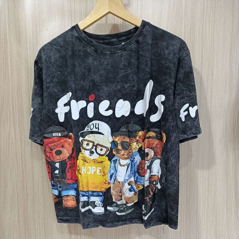 ATASAN KAOS COMBED WANITA / ATASAN 3/4 BASIC BKK/ KAOS OVERSIZE WANITA