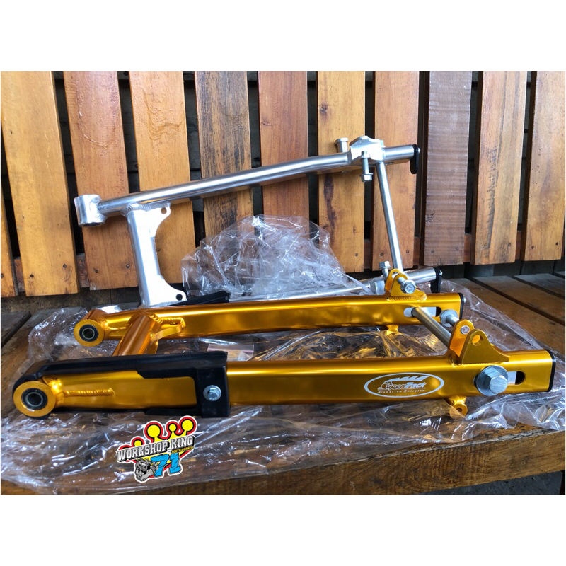 swingarm arm belakang rx king original variasi gold silver