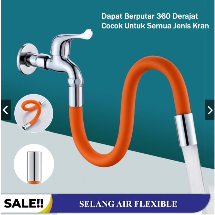 [COD] Selang Kran Fleksibel Lentur - Ukuran 30cm &amp; 50 cm