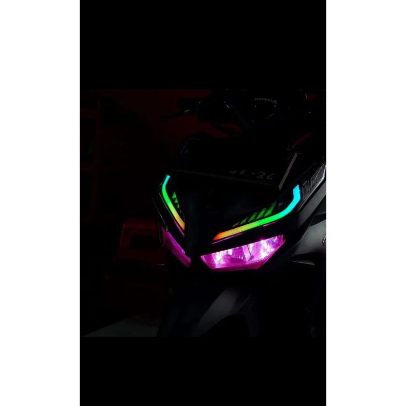 Lampu Motor Alis DRL Fleksible 60 cm 1 Pcs (biji)