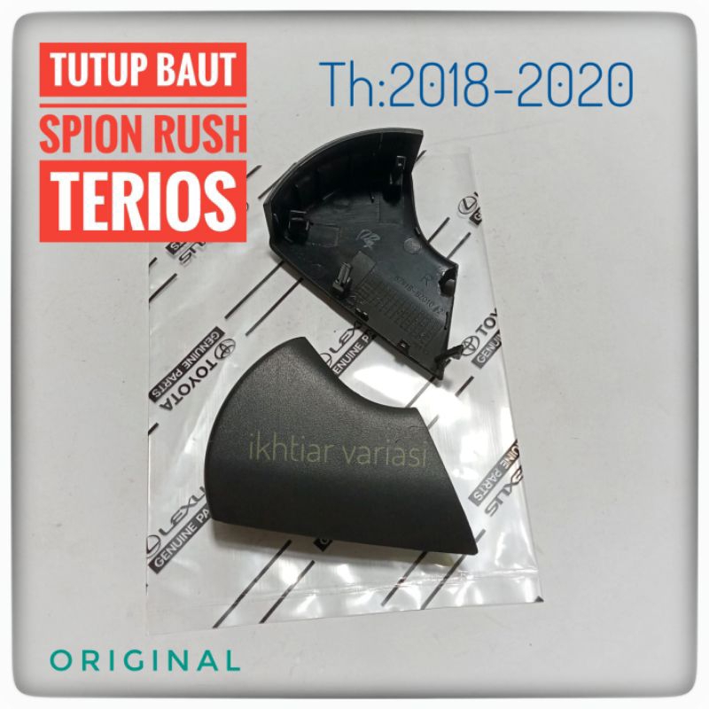 Tutup baut spion Rush Terios 2018 2019 Tutup lubang baut spion Terios Rush 2018 2019 Tutup Spion Rus