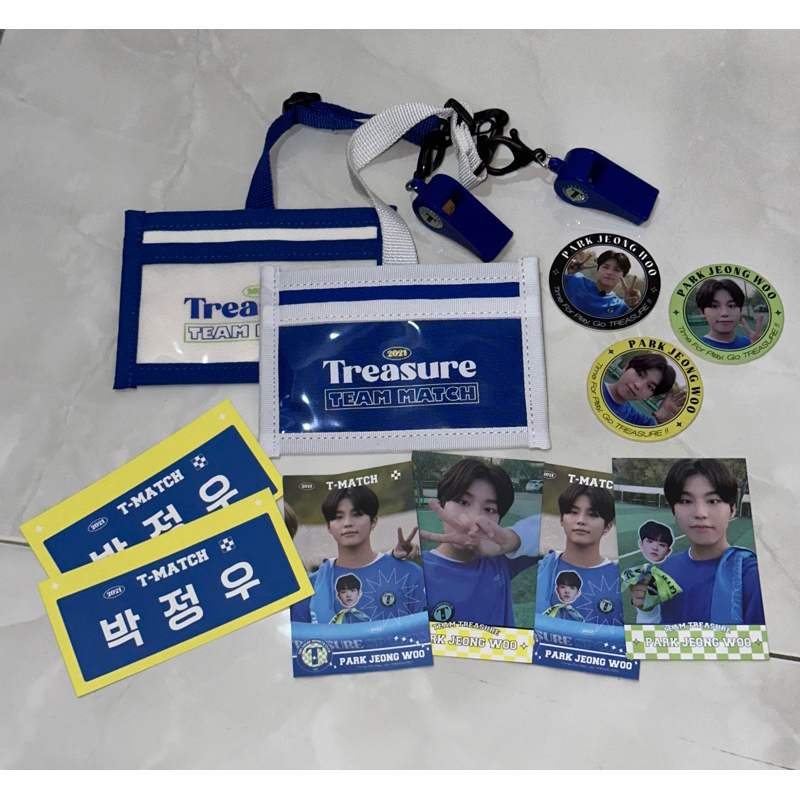 TREASURE TMATCH MD (card holder, round pc set jeongwoo)