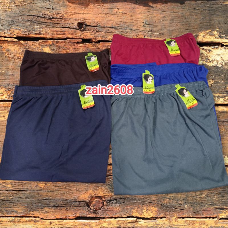 6 pcs celana dalam rangkepan wanita / shot murah buat size M, L, XL, 3L, 4L, 5L