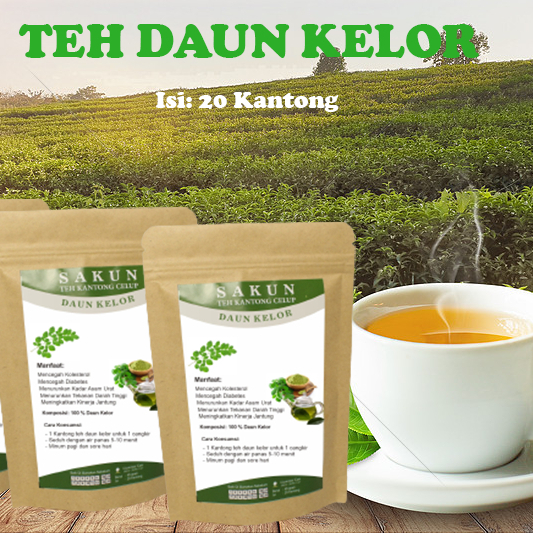 

TEH DAUN KELOR PREMIUM MORINGA HERBAL 20PCS BUY 1 GET 1 FREE