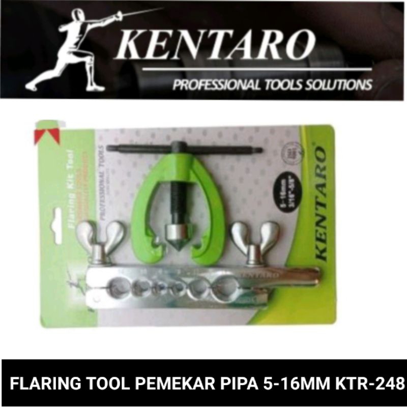 FLARING TOOL /ALAT PEMEKAR PIPA AC KTR-248 (5-16mm) KENTARO.