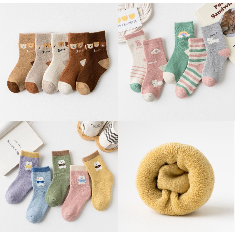 Kaos Kaki Import Anak Tebal Model No Hello Bear