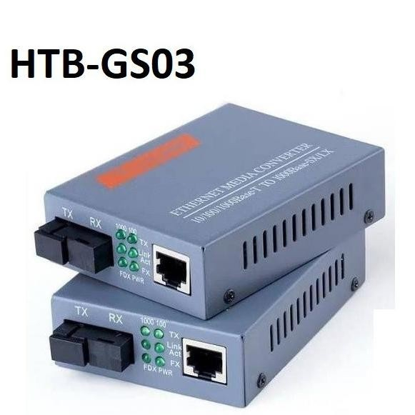 HTB FO Gigabit Fiber Optik 10 100 1000mpbs Netlink A+B Single Mode