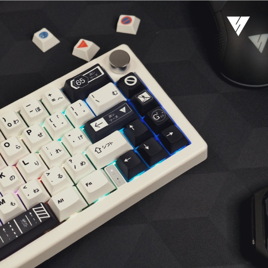 VortexSeries GT65 / GT-65 Japan Sign Road Series Wireless Mechanical Gaming Keyboard