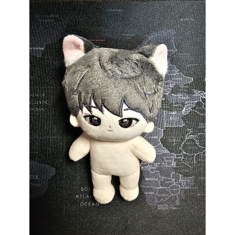 wonwoo woojjang doll kpop 15cm with skeleton