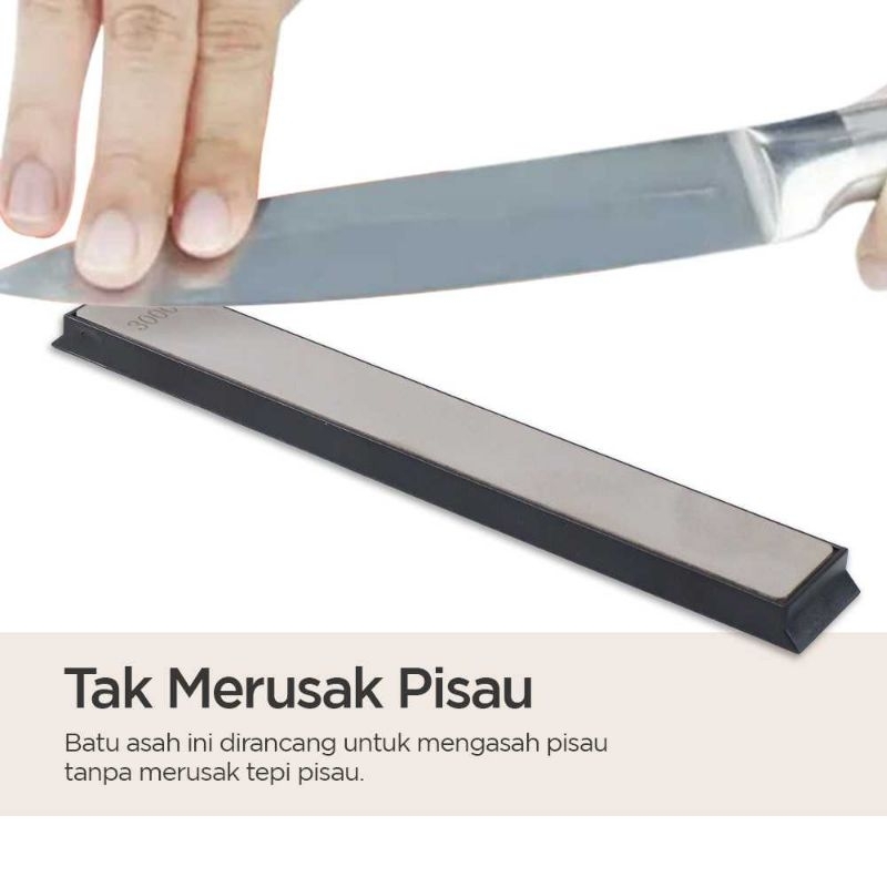 MYVIT Batu Pengasah Pisau Whetstone Polished Knife Sharpening 3000 - MY-30