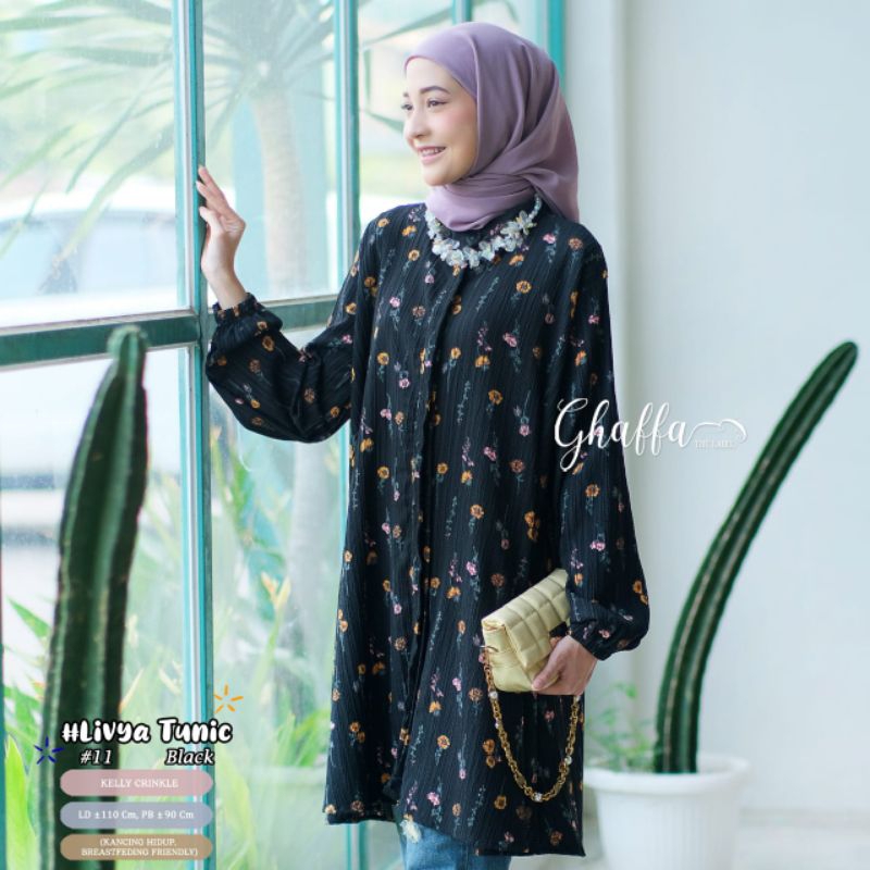 LIVYA TUNIK #11, ATASAN JUMBO, BY GAFFA THE LABEL
