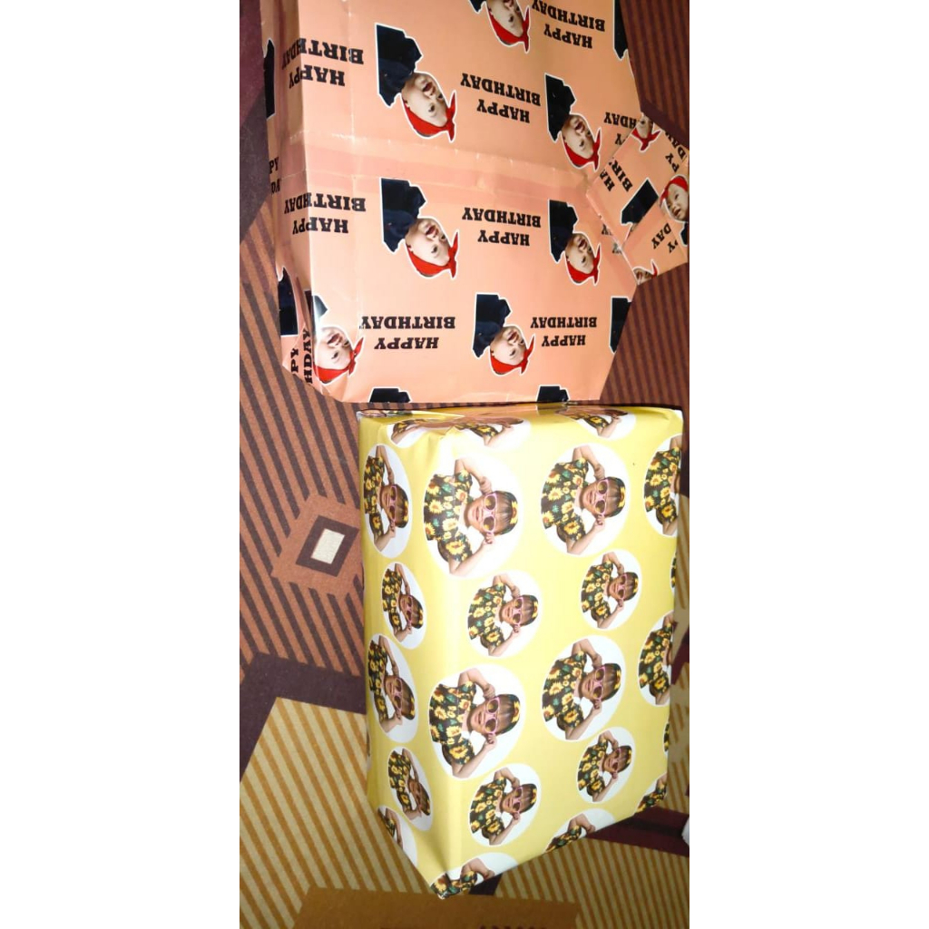 

3PCS BUNGKUS KADO CUSTOM FOTO UKURAN A3+