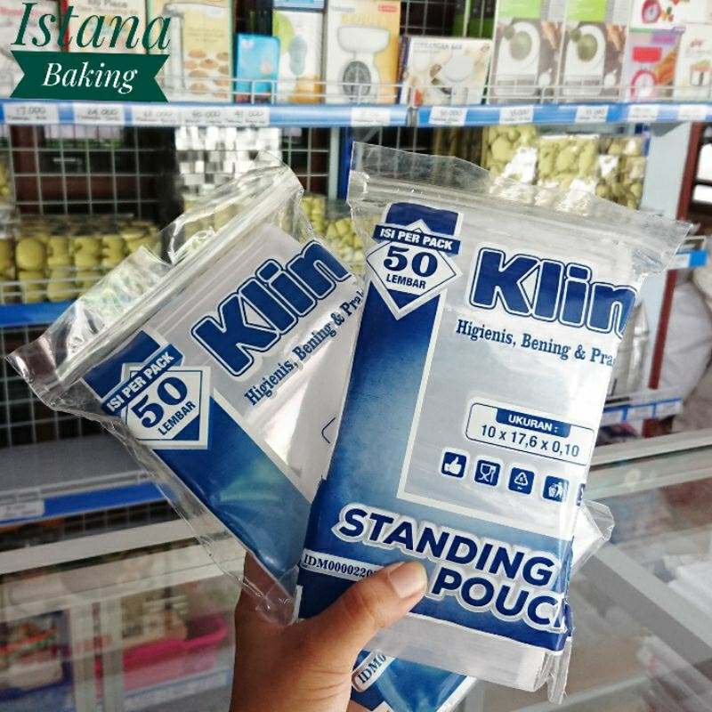 Standing Pouch Klin Bening Higienis Praktis Foodgrade Tebal Berkualitas