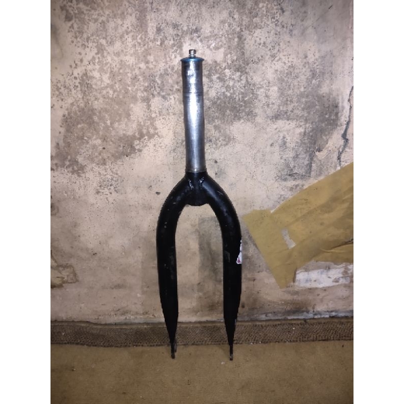 Fork BMX Oversize Flatland Megatech ringan + Jangkar