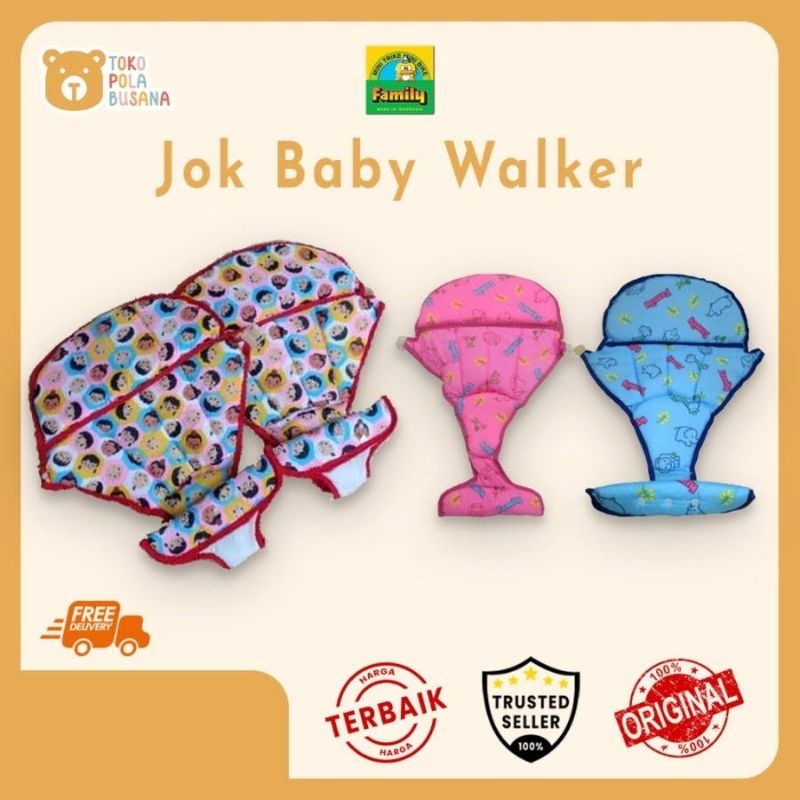 Jok Busa Roda Bayi Family Baby Walker Original