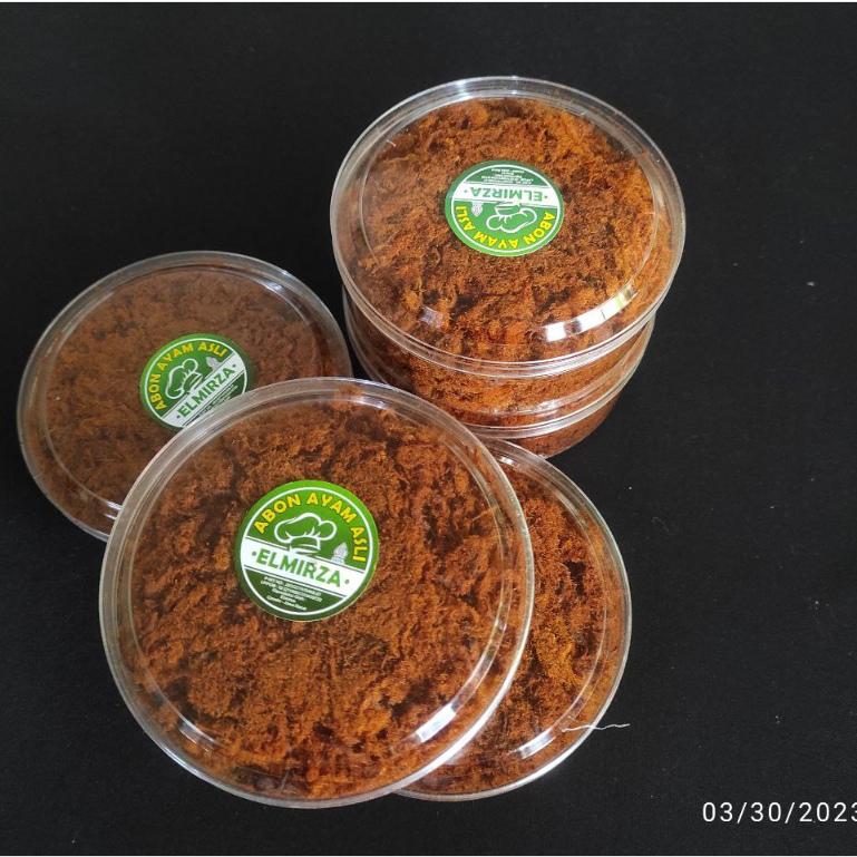 

Abon Ayam Premium Elmirza Rasa Original Kemasan Toples 100 gram