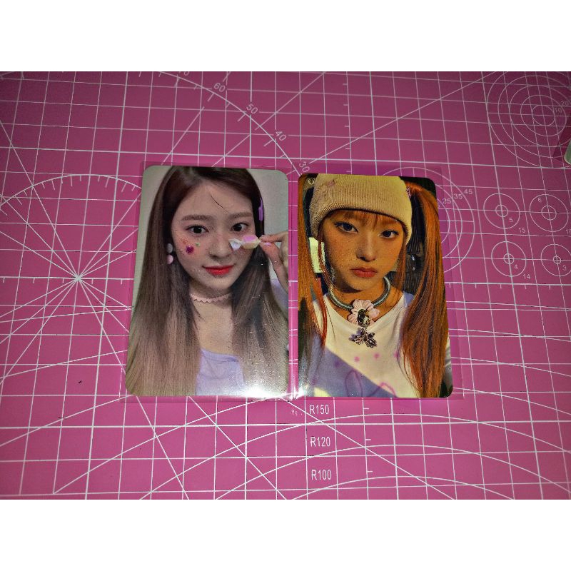 PC OFFICIAL MINJU CANDY IZ*ONE, HAERIN PIGTAILS NWJNS