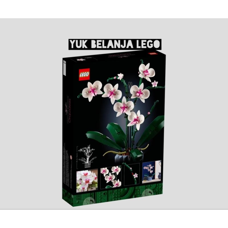 LEGO Icons 10311 Orchid Plant Decor (608 pieces)