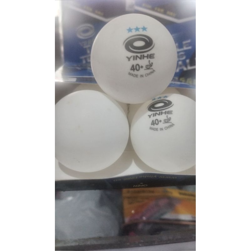 Bola Tenis meja, Bola ping-pong terbaik YINHE Table ( ORI)  Tennis Ball. Harga untuk 1 pcs bola